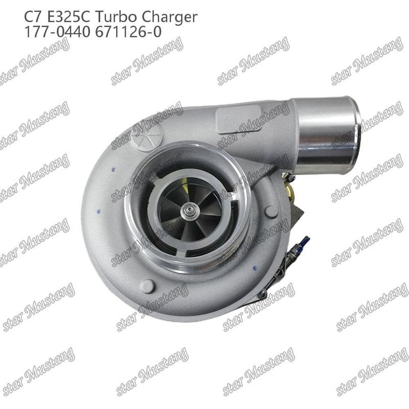 เครื่องชาร์จเทอร์โบ C7 E325C 177-0440 671126-0 ส่วนของเครื่องยนต์ที่มีโครงสร้างรวมและ 6 เดือน
