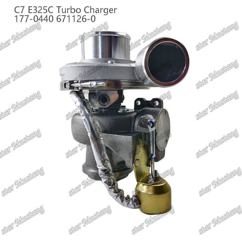 เครื่องชาร์จเทอร์โบ C7 E325C 177-0440 671126-0 ส่วนของเครื่องยนต์ที่มีโครงสร้างรวมและ 6 เดือน