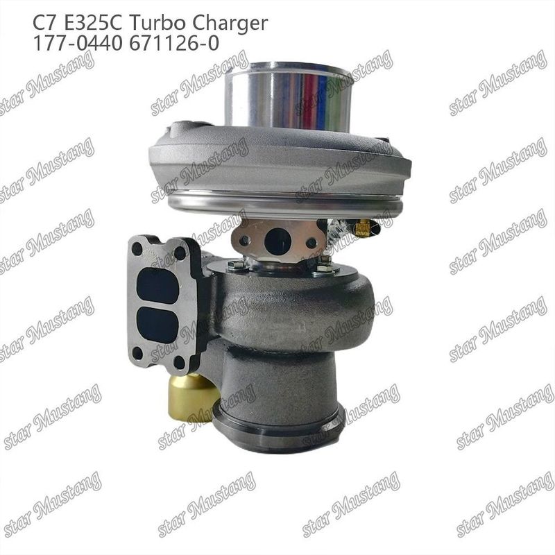 เครื่องชาร์จเทอร์โบ C7 E325C 177-0440 671126-0 ส่วนของเครื่องยนต์ที่มีโครงสร้างรวมและ 6 เดือน