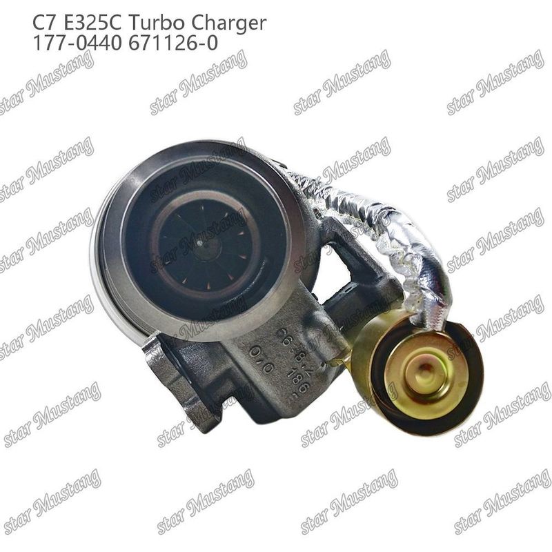 เครื่องชาร์จเทอร์โบ C7 E325C 177-0440 671126-0 ส่วนของเครื่องยนต์ที่มีโครงสร้างรวมและ 6 เดือน