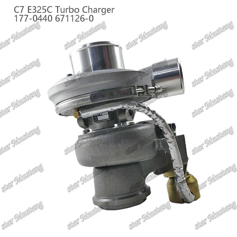 เครื่องชาร์จเทอร์โบ C7 E325C 177-0440 671126-0 ส่วนของเครื่องยนต์ที่มีโครงสร้างรวมและ 6 เดือน