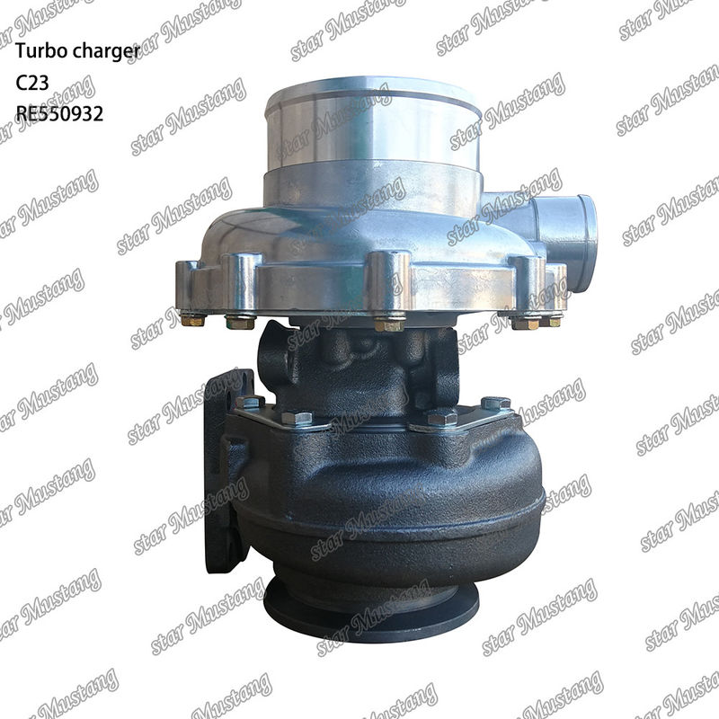 C23 228 John Deere RE550932 ENGINE TURBO CHARGER ส่วนเครื่องยนต์ที่มีโครงสร้างรวมและ 6 เดือน