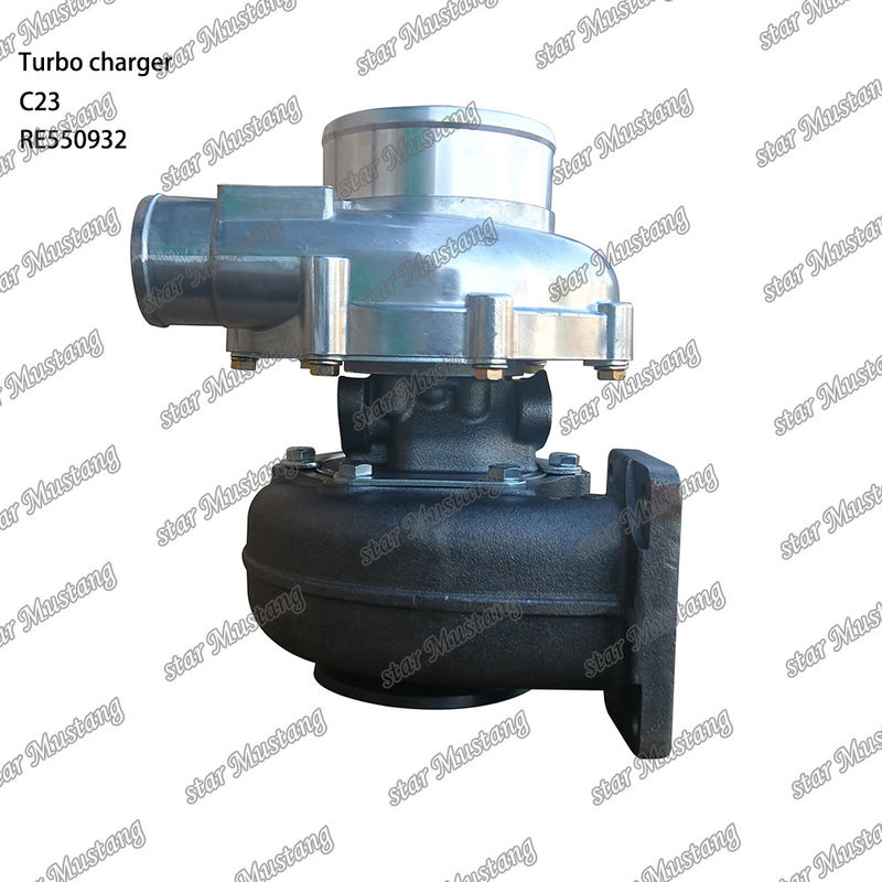 C23 228 John Deere RE550932 ENGINE TURBO CHARGER ส่วนเครื่องยนต์ที่มีโครงสร้างรวมและ 6 เดือน