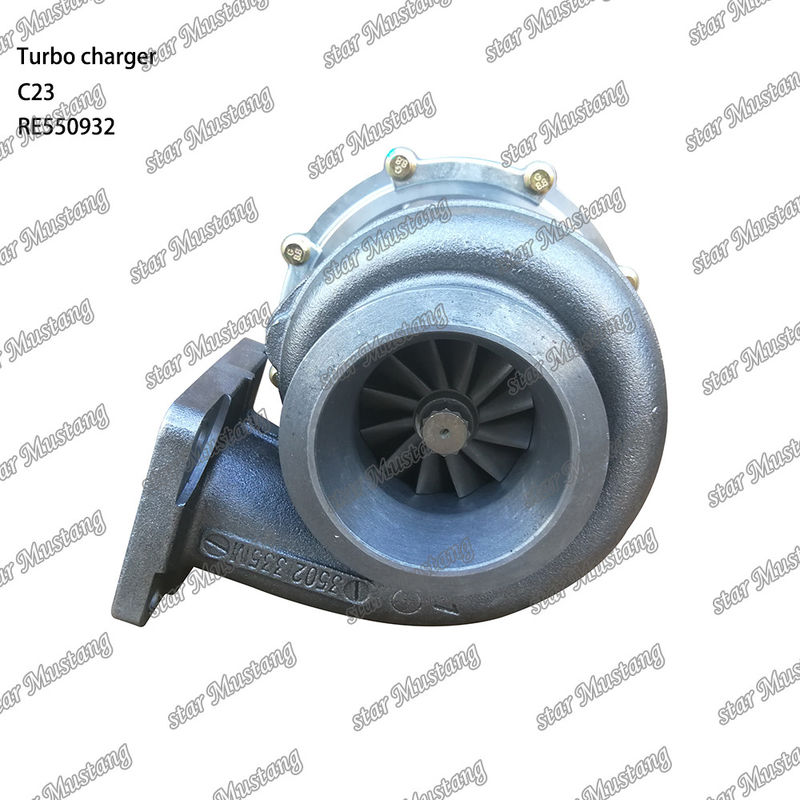 C23 228 John Deere RE550932 ENGINE TURBO CHARGER ส่วนเครื่องยนต์ที่มีโครงสร้างรวมและ 6 เดือน