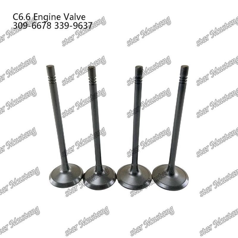 วาล์ว C6.6 IN 309-6678 EX 339-9637 เหมาะสําหรับอะไหล่เครื่องจักร Caterpillar