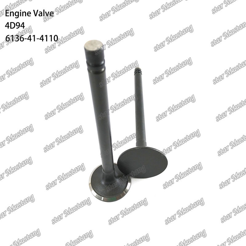 เครื่องยนต์ Komatsu อะไหล่ 4D94 6136-41-4110 6136-41-4210 วาล์วที่เหมาะสําหรับเครื่องยนต์ดีเซล
