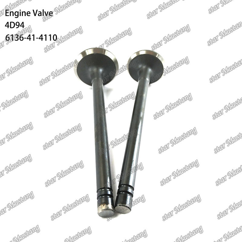 เครื่องยนต์ Komatsu อะไหล่ 4D94 6136-41-4110 6136-41-4210 วาล์วที่เหมาะสําหรับเครื่องยนต์ดีเซล