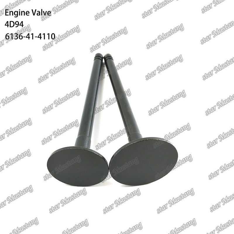 เครื่องยนต์ Komatsu อะไหล่ 4D94 6136-41-4110 6136-41-4210 วาล์วที่เหมาะสําหรับเครื่องยนต์ดีเซล