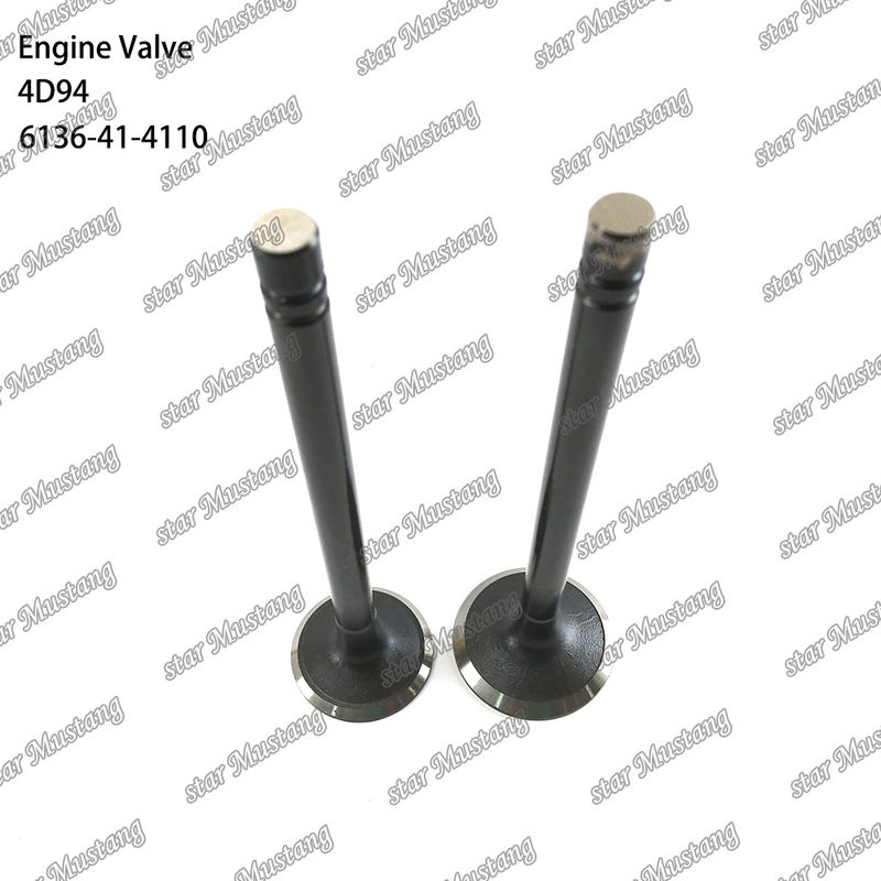 เครื่องยนต์ Komatsu อะไหล่ 4D94 6136-41-4110 6136-41-4210 วาล์วที่เหมาะสําหรับเครื่องยนต์ดีเซล