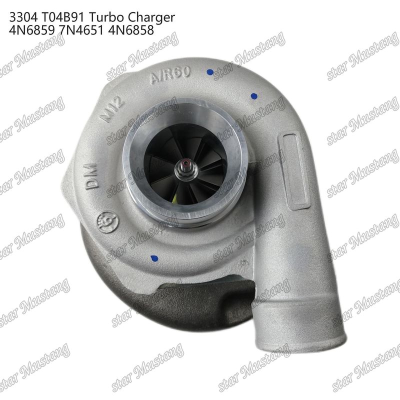 เครื่องชาร์จเครื่องยนต์ T04B91 3304 4N6859 7N4651 4N6858 ส่วนเครื่องยนต์ที่มีโครงสร้างรวมและ 6 เดือน