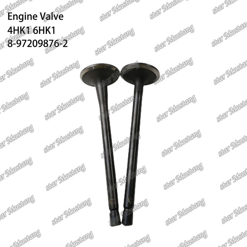 วาล์ว 4HK1 6HK1 8-97209876-2 8-94395888-2 เหมาะสําหรับอะไหล่เครื่องยนต์ Isuzu