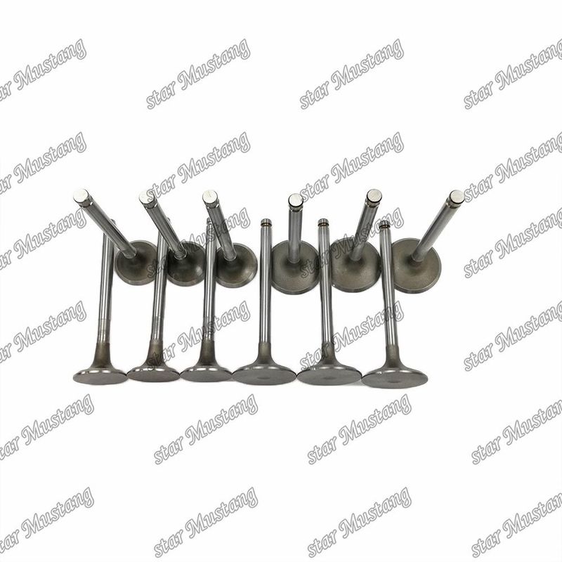 วาล์วเครื่องยนต์ 6BD1 DB58 IN 65.01735-2558 EX 65.01734-267 เหมาะสําหรับอะไหล่เครื่องยนต์ Isuzu
