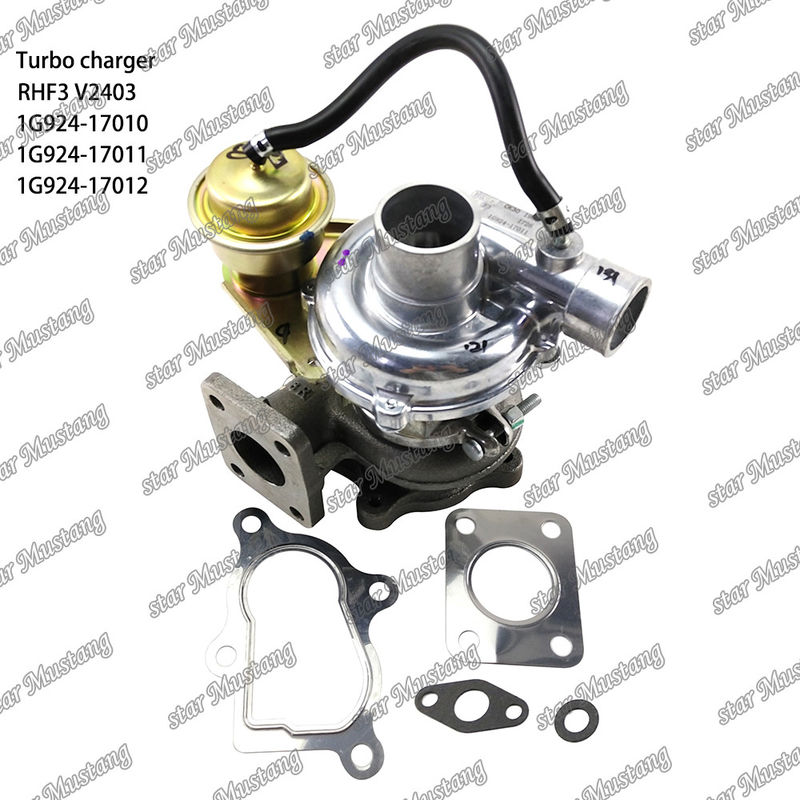 RHF3 V2403 เครื่องชาร์จเทอร์โบ 1G924-17010 1G924-17011 1G924-17012 สําหรับเครื่องยนต์ Kubota