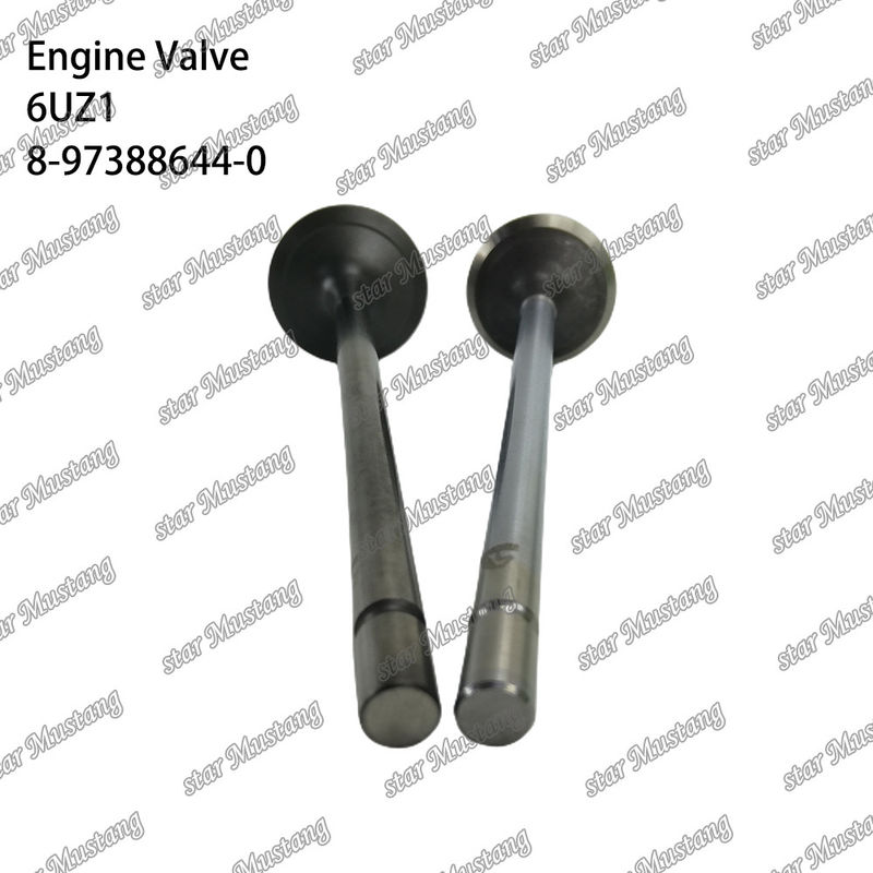 วาล์ว 6UZ1 8-97388644-0 8-97388643-0 เหมาะสําหรับอะไหล่เครื่องยนต์ Isuzu
