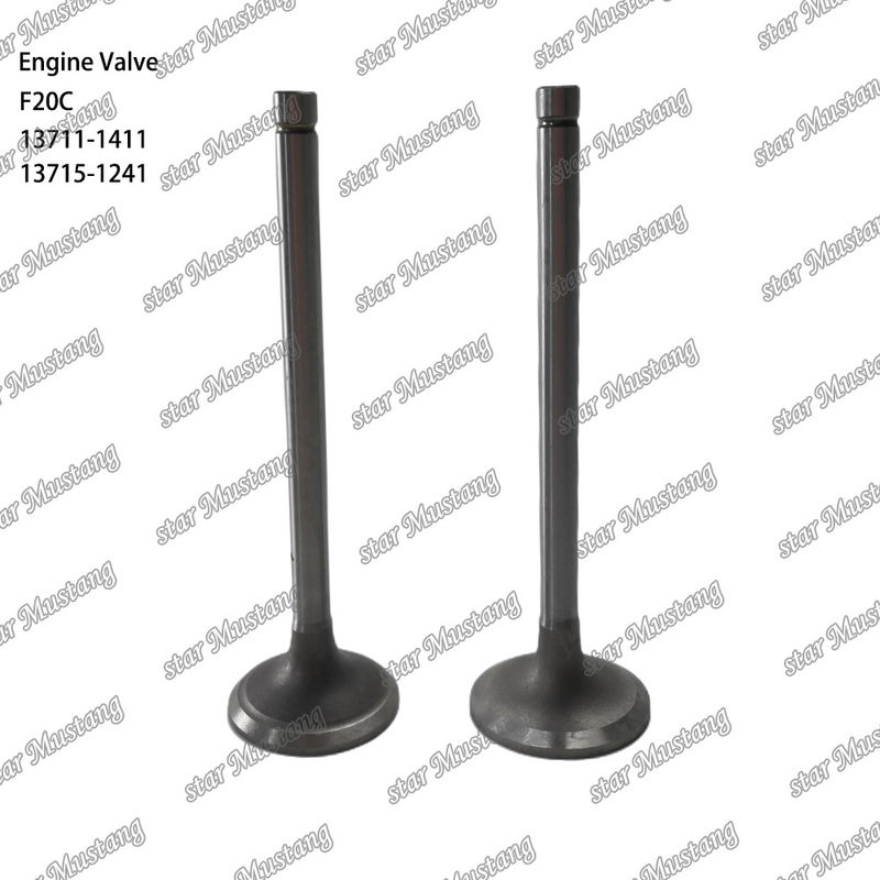 วาล์วเครื่องยนต์ F20C 13711-1411 13715-1241 เหมาะสําหรับอะไหล่เครื่องยนต์ Hino