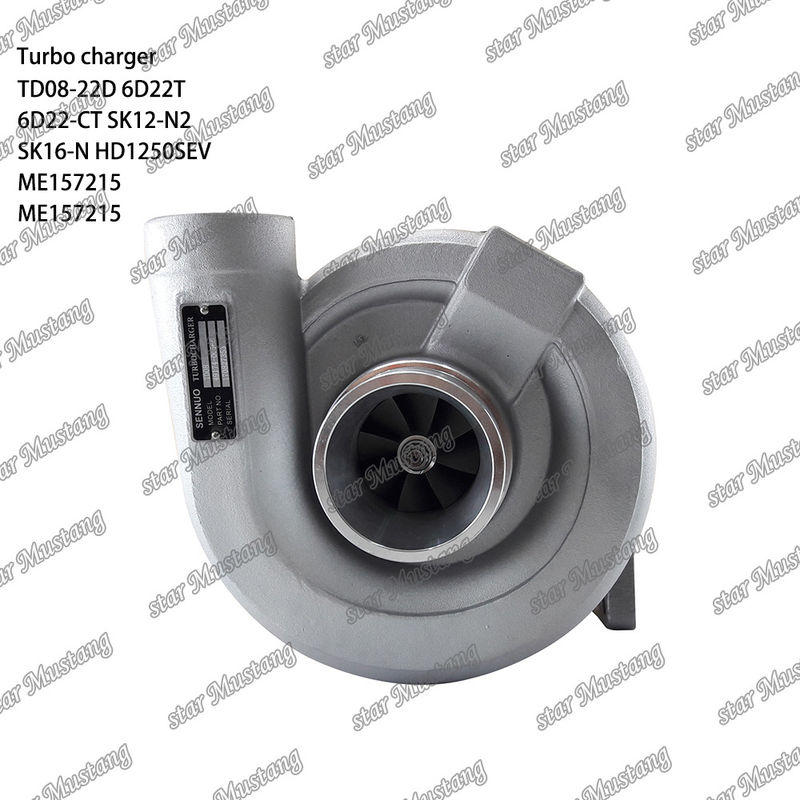 TD08-22D 6D22T 6D22-CT SK12-N2 SK16-N HD1250SEV เครื่องชาร์จเทอร์โบ ME157215 ME157215