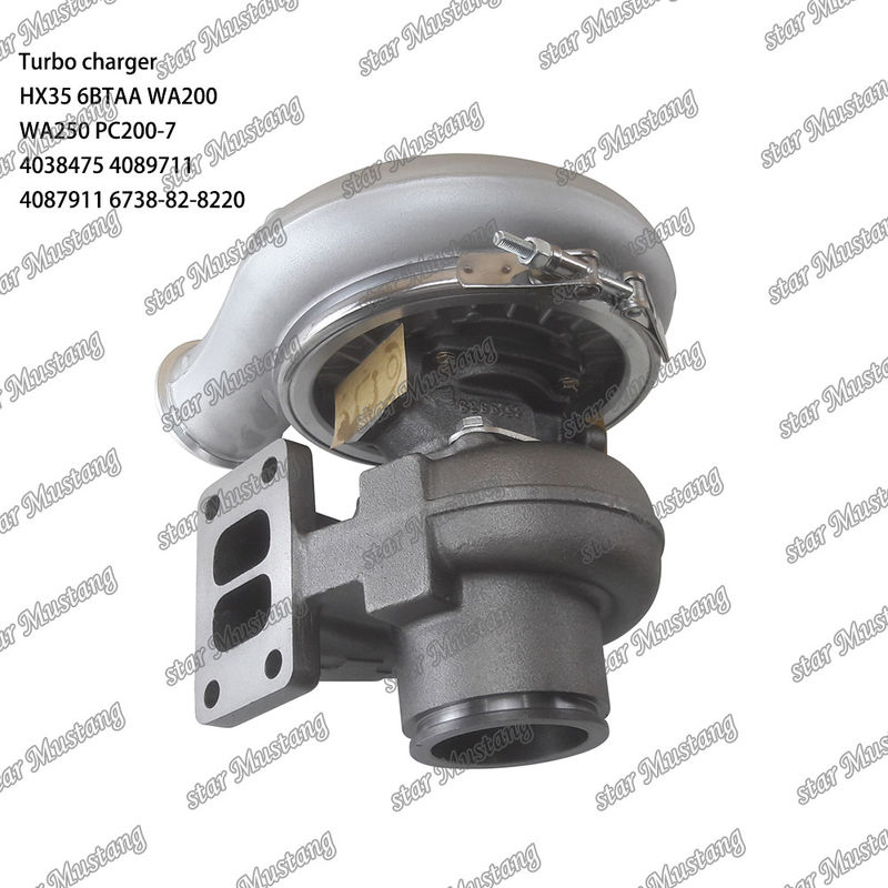 องค์ประกอบอินเทกรัล ทอร์โบชาร์เจอร์ HX35 6BTAA WA200 WA250 PC200-7 4038475 4089711 4087911 6738-82-8220 ส่วนเครื่องยนต์