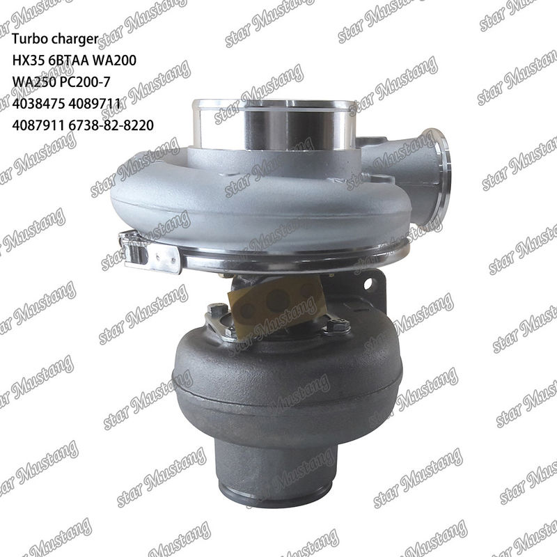 องค์ประกอบอินเทกรัล ทอร์โบชาร์เจอร์ HX35 6BTAA WA200 WA250 PC200-7 4038475 4089711 4087911 6738-82-8220 ส่วนเครื่องยนต์