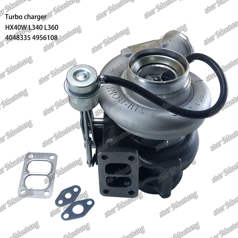 ทอร์โบชาร์เจอร์ HX40W L340 L360 4048335 4956108 ส่วนเครื่องยนต์ที่มีโครงสร้างรวมและ 6 เดือน