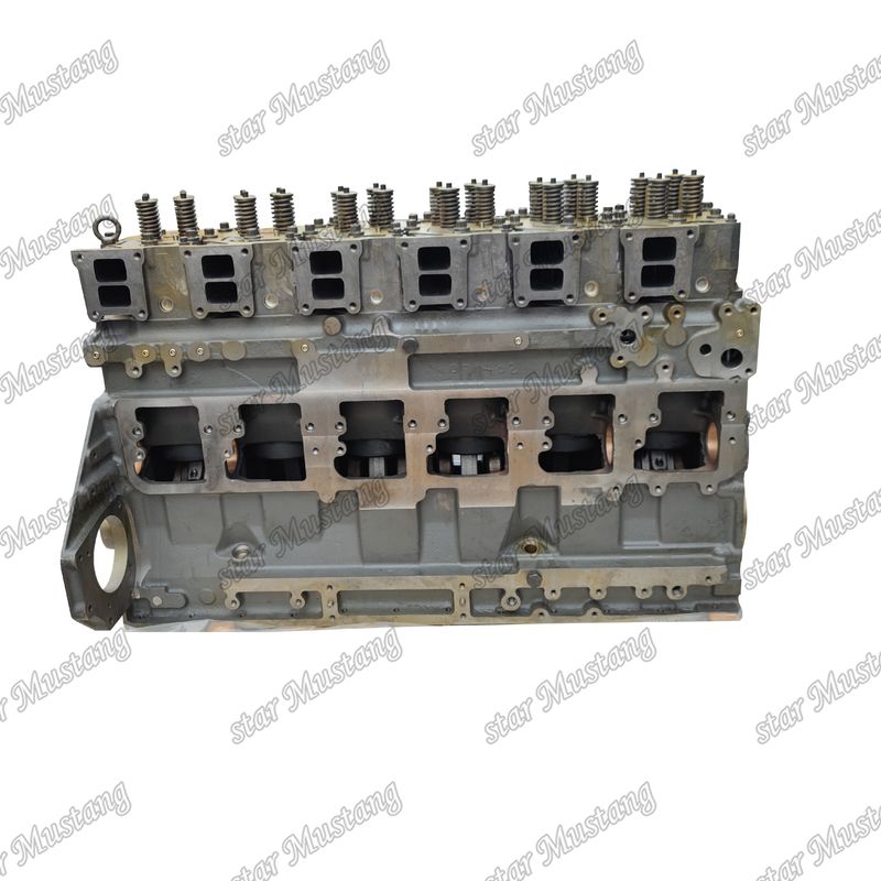 ส่วนเครื่องยนต์บล็อกสั้น SA6D125E-2-A มีโครงสร้างรวมและ 6 เดือน