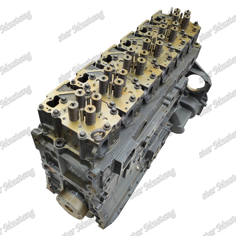 ส่วนเครื่องยนต์บล็อกสั้น SA6D125E-2-A มีโครงสร้างรวมและ 6 เดือน
