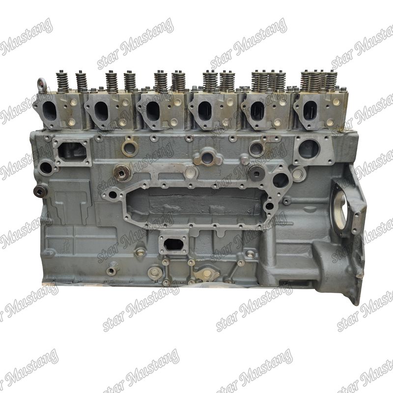 ส่วนเครื่องยนต์บล็อกสั้น SA6D125E-2-A มีโครงสร้างรวมและ 6 เดือน