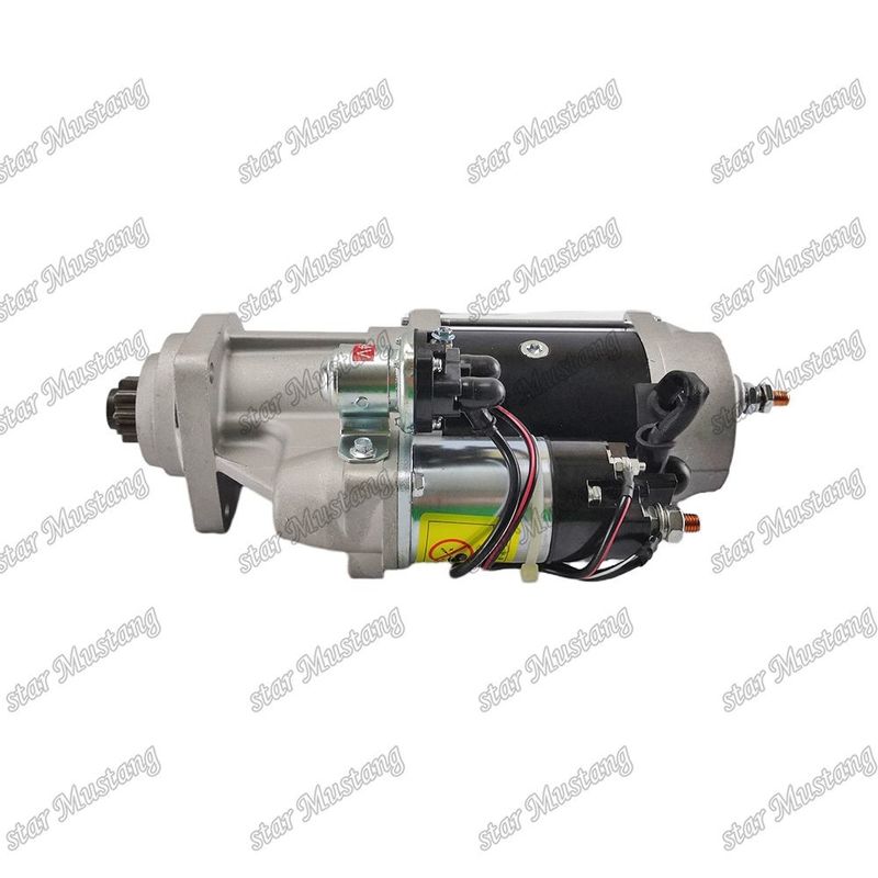 QSB6.7 R290-9 มอเตอร์สตาร์เตอร์มอเตอร์ 24V 10T 7.5KW สําหรับเครื่องยนต์ CUMMINS อะไหล่