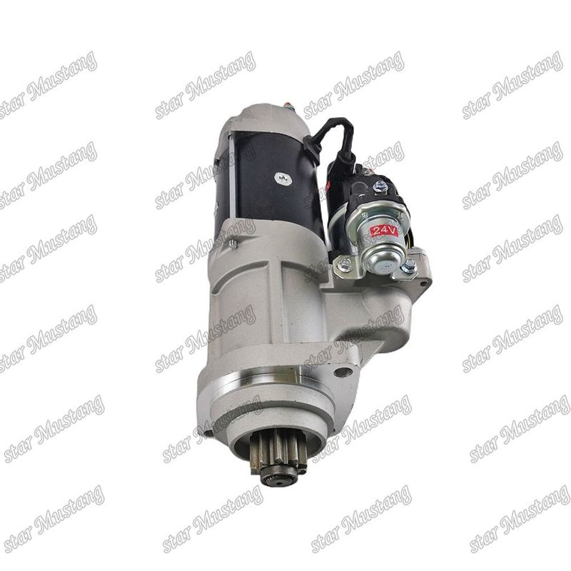 QSB6.7 R290-9 มอเตอร์สตาร์เตอร์มอเตอร์ 24V 10T 7.5KW สําหรับเครื่องยนต์ CUMMINS อะไหล่