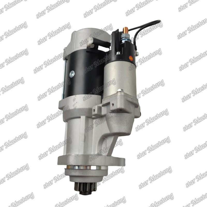 QSC8.3 มอเตอร์สตาร์เตอร์ มอเตอร์ 12T 24V สําหรับเครื่องยนต์ CUMMINS