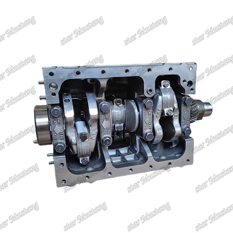 ส่วนเครื่องยนต์บล็อกสั้น SA6D125E-2-A มีโครงสร้างรวมและ 6 เดือน