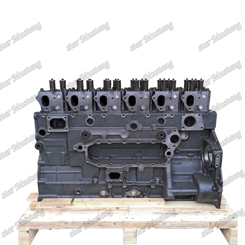ส่วนเครื่องยนต์บล็อกสั้น PC400-6 6D125 มีโครงสร้างรวมและ 6 เดือน