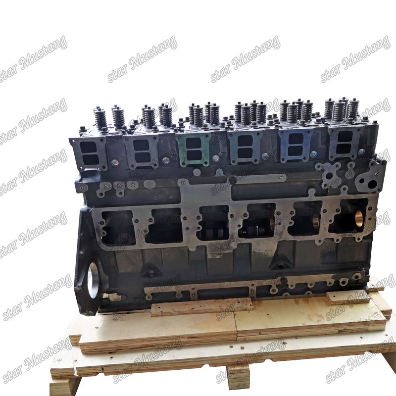 ส่วนเครื่องยนต์บล็อกสั้น PC400-6 6D125 มีโครงสร้างรวมและ 6 เดือน