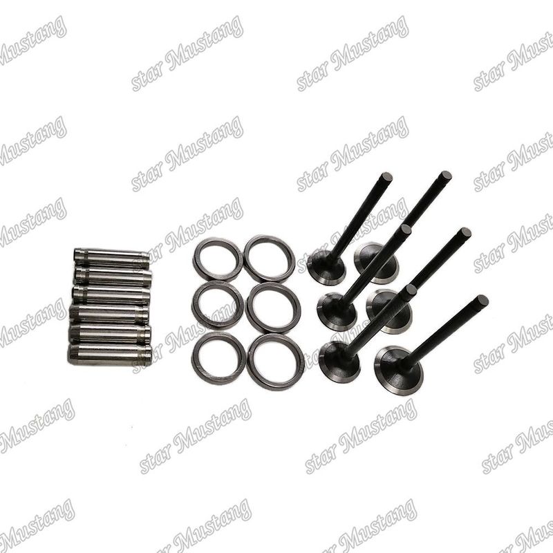 องค์ประกอบอินเทกรัล วาล์วที่นั่งและคู่มือ 3TNV70 119515-11110 119515-11101 119515-11800 ส่วนเครื่องยนต์ 6 เดือน