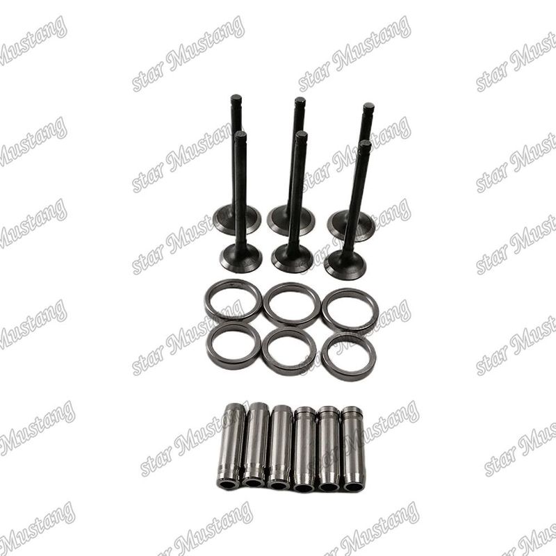องค์ประกอบอินเทกรัล วาล์วที่นั่งและคู่มือ 3TNV70 119515-11110 119515-11101 119515-11800 ส่วนเครื่องยนต์ 6 เดือน