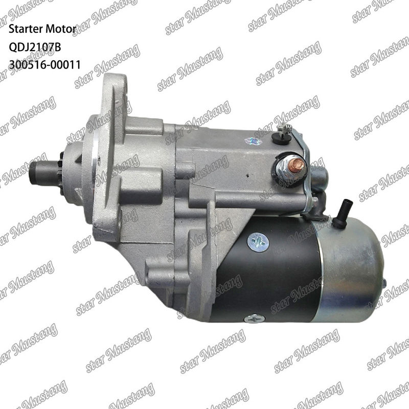 QDJ2107B เครื่องขับเครื่อง 300516-00011 24V 11T 4.5KW สําหรับ DOOSAN DAEWOO เครื่องสํารองเครื่อง