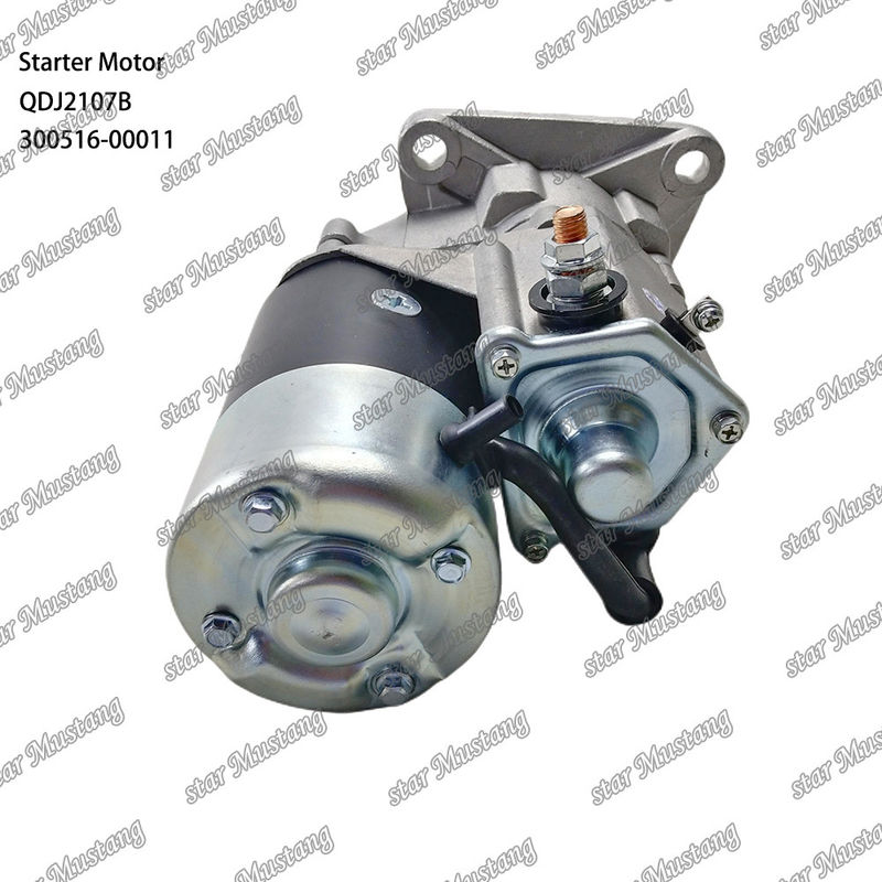 QDJ2107B เครื่องขับเครื่อง 300516-00011 24V 11T 4.5KW สําหรับ DOOSAN DAEWOO เครื่องสํารองเครื่อง