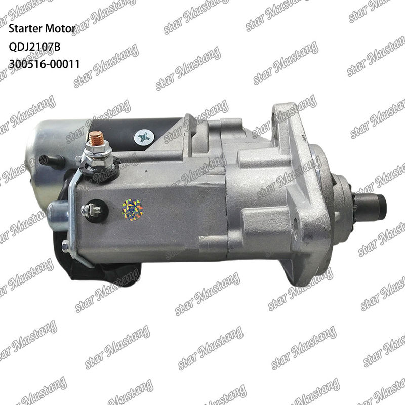 QDJ2107B เครื่องขับเครื่อง 300516-00011 24V 11T 4.5KW สําหรับ DOOSAN DAEWOO เครื่องสํารองเครื่อง