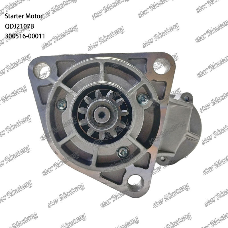 QDJ2107B เครื่องขับเครื่อง 300516-00011 24V 11T 4.5KW สําหรับ DOOSAN DAEWOO เครื่องสํารองเครื่อง