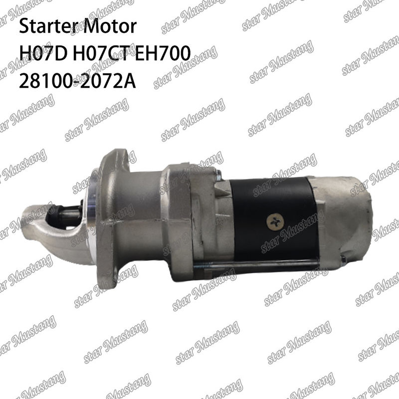 H07D H07CT EH700 EX220-5 มอเตอร์สตาร์เตอร์ มอเตอร์ 24V 11T 5.5KW 28100-2072A 28100-1443A 28100-2271 สําหรับอะไหล่เครื่อง HINO