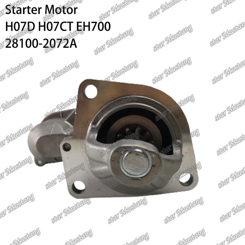 H07D H07CT EH700 EX220-5 มอเตอร์สตาร์เตอร์ มอเตอร์ 24V 11T 5.5KW 28100-2072A 28100-1443A 28100-2271 สําหรับอะไหล่เครื่อง HINO