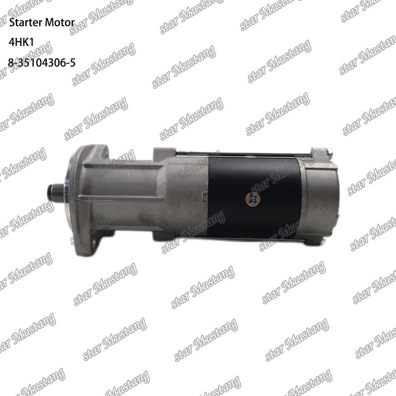 4HK1 เครื่องยนต์เครื่องเริ่มต้น 8-35104306-5 24V 13T 5.5KW สําหรับเครื่องยนต์ ISUZU