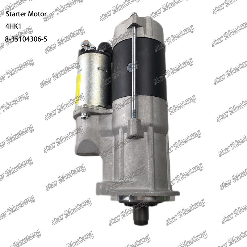 4HK1 เครื่องยนต์เครื่องเริ่มต้น 8-35104306-5 24V 13T 5.5KW สําหรับเครื่องยนต์ ISUZU
