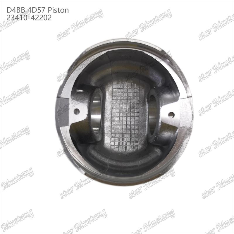ความทนทานสูง พิสตันเครื่องยนต์ดีเซลสําหรับ D4BB 4D57 23410-42202 น้ําหนักเบาและทนทาน