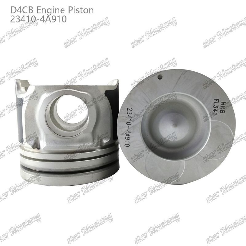 น้ําหนักเบา พิสตัน D4CB 52mm ห้องเผาไหม้ 23410-4A910 สําหรับอัตราการไหลระดับกลาง