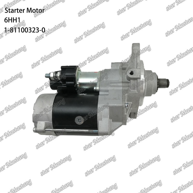 สถานการณ์ 6HH1 มอเตอร์สตาร์เตอร์ มอเตอร์ 11T 24V 5.0KW 1-81100323-0 1-81100307-0 สําหรับอะไหล่เครื่องยนต์ ISUZU