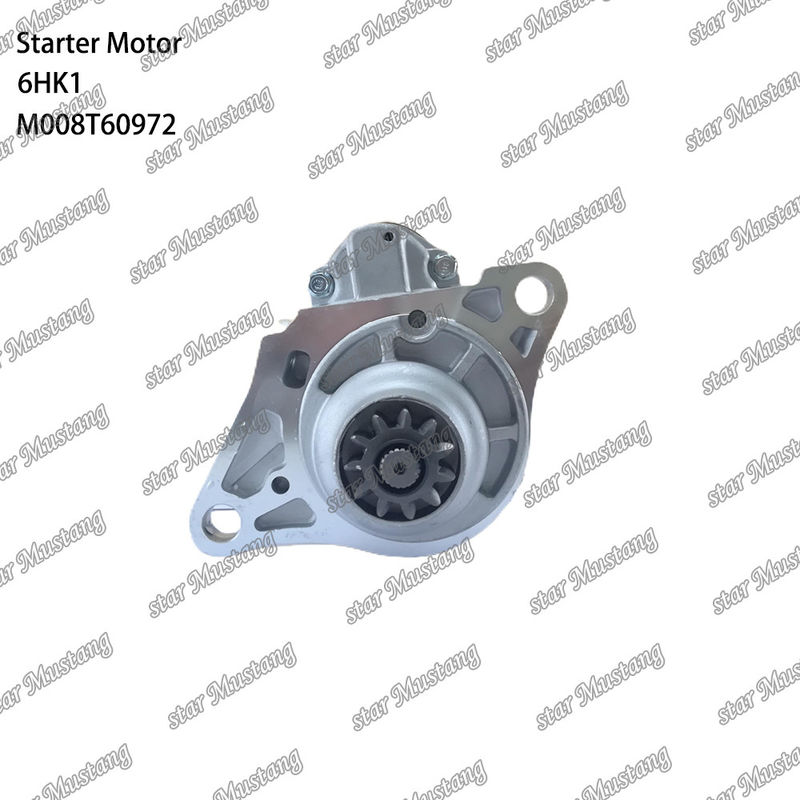 6HK1 มอเตอร์สตาร์เตอร์ มอเตอร์ 24V 5.0KW 11T M008T60972 898060-8540 สําหรับเครื่องยนต์ ISUZU