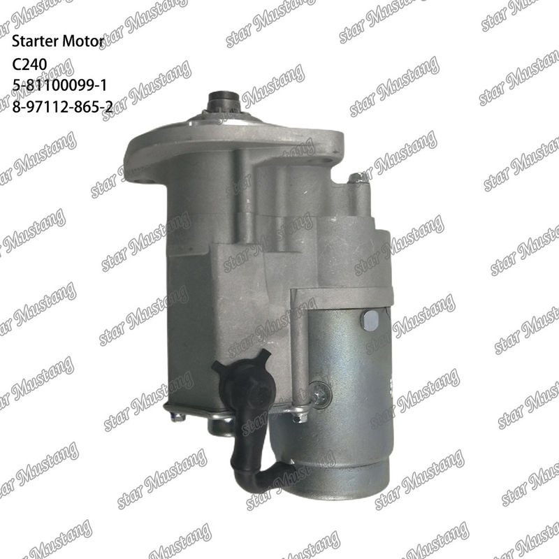 C240 มอเตอร์สตาร์เตอร์ มอเตอร์ 9T 12V 5-81100099-1 8-97112-865-2 สําหรับอะไหล่เครื่องยนต์ ISUZU