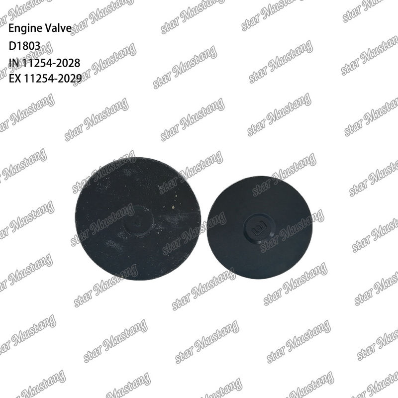เครื่องยนต์ดีเซล D1803 IN 11254-2028 EX 11254-2029 กล่องสั้นที่มีวาล์วโครงสร้างอินเทรเนต