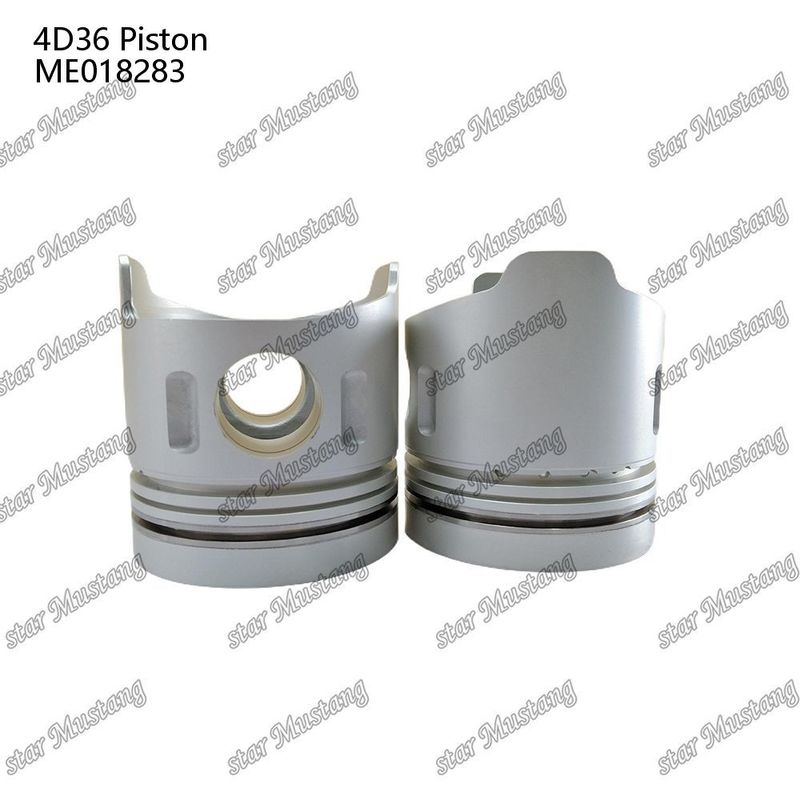 ชุดกระจกเต็มแบบเดิม ME018283 4D36 พิสตัน เหมาะสําหรับอะไหล่เครื่องยนต์ Mitsubishi