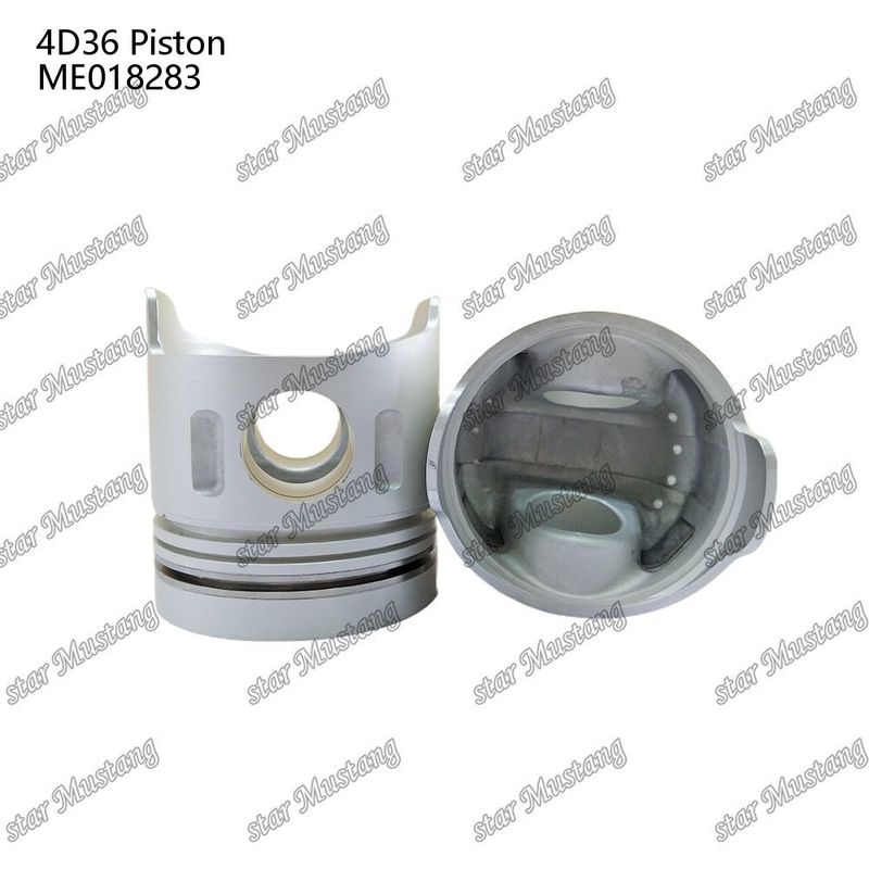 ชุดกระจกเต็มแบบเดิม ME018283 4D36 พิสตัน เหมาะสําหรับอะไหล่เครื่องยนต์ Mitsubishi